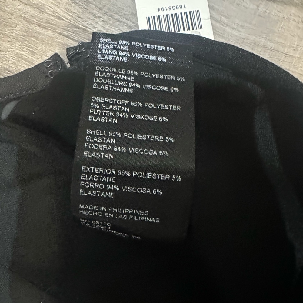 Anthropologie Black Sequin Flare Pants 0 - Picture 9 of 9